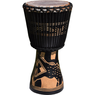 10" Djembe - Crocodile